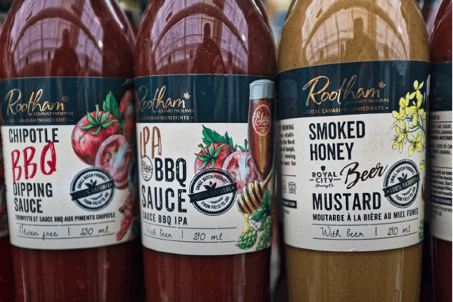 Order the labels on bottles Order the labels on bottles